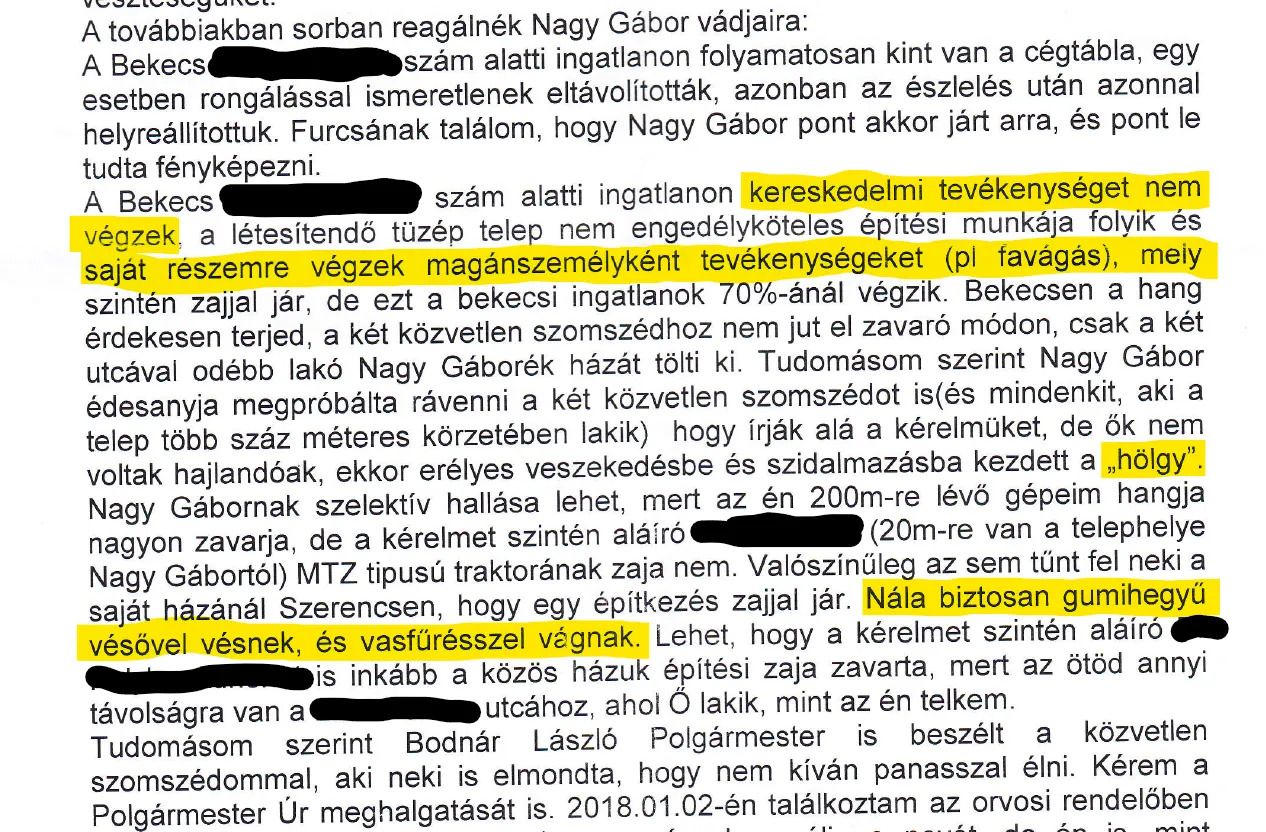 Szerinte csak irigy vagyok a telepére, így hát édesanyám lejáratásába kezdett